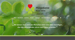 Desktop Screenshot of pflege-tobias.de